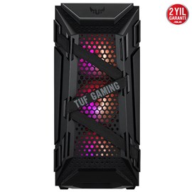 ASUS TUF GAMING GT301 RGB Tempered Glass USB 3.1 Mid Tower Kasa