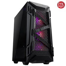 ASUS TUF GAMING GT301 RGB Tempered Glass USB 3.1 Mid Tower Kasa