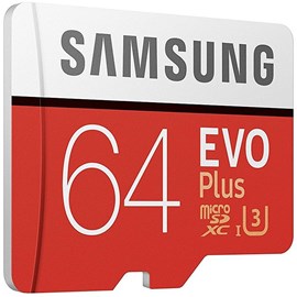 Samsung MB-MC64GA/TR Evo Plus 64GB microSDXC U3 C10 100MB Bellek Kartı