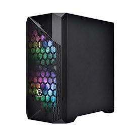 THERMALTAKE Commander G33 ARGB Tempered Glass 750W 80+ USB 3.0 Mid Tower Kasa CA-3P3-75M1WE-00