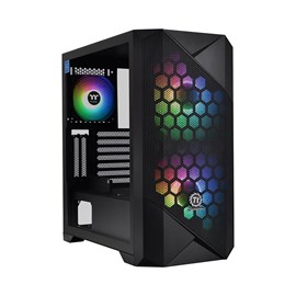 THERMALTAKE Commander G33 ARGB Tempered Glass 750W 80+ USB 3.0 Mid Tower Kasa CA-3P3-75M1WE-00