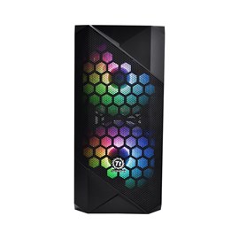 THERMALTAKE Commander G33 ARGB Tempered Glass 750W 80+ USB 3.0 Mid Tower Kasa CA-3P3-75M1WE-00