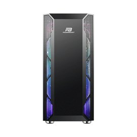 PowerBoost VK-G3701B 550w 80+ USB 3.0 ATX, ARGB Fan, Mesh+Stirp Siyah Kasa