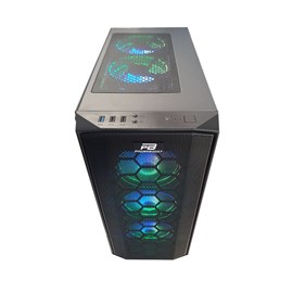 PowerBoost X58RGB-650w 80+ USB 3.0 Mesh 6 x RGB Fanlı Gaming Kasa