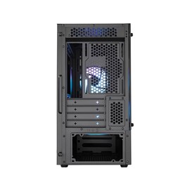 CM MasterBox MB311L V4 600W 80+ RGB 3x120cm Fan, Tempered Glass pencere, Mesh Ön Panel MicroATX Kasa