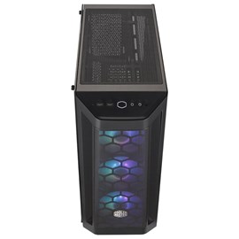 CM MasterBox MB511 650W 80+Bronze, Tempered Glass, 3x120mm ARGB Led, Mesh Ön Panelli MidTower Kasa