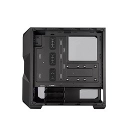 CM MasterBox TD500 Siyah ARGB 4x120mm Fanlı, Tempered Glass, Kristal Mesh Ön panelli MidTower Kasa