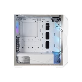 CM MasterBox TD500 Beyaz ARGB 4x120mm Fanlı, Tempered Glass, Kristal Mesh Ön panelli MidTower Kasa