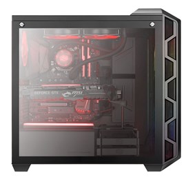 CM MasterCase H500 TG 750W 80+ Bronze Mesh, Akrilik Panel, ARGB 1x120cm, 2x200cm Fanlı MidTower Kasa