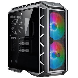 CM MasterCase H500P Siyah, Mesh Panel, Tempered Glass 2x200mm ARGB Led Fanlı Super MidTower Kasa