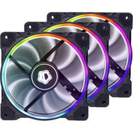 ID-Cooling ZF-12025 RGB Trio 4Pin PWM 120mm Kasa Fanı