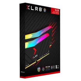  PNY MD16GK2D4320016XRGB XLR8 Gaming EPIC-X RGB DDR4-3200Mhz C16 16GB (2x8GB) DUAL (16-18-18-36) 1.35V Bellek