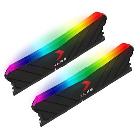  PNY MD16GK2D4320016XRGB XLR8 Gaming EPIC-X RGB DDR4-3200Mhz C16 16GB (2x8GB) DUAL (16-18-18-36) 1.35V Bellek