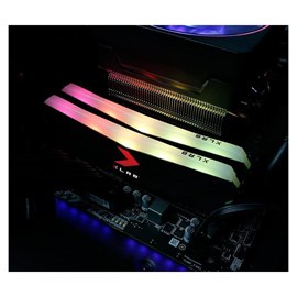  PNY MD16GK2D4320016XRGB XLR8 Gaming EPIC-X RGB DDR4-3200Mhz C16 16GB (2x8GB) DUAL (16-18-18-36) 1.35V Bellek