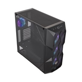 Cooler Master MasterBox TD500 TG Siyah 650W 80+ Bronze PSU'lu Mid Tower KASA