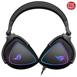 Asus ROG Delta S RGB USB-C 7.1 Surround Kablolu Siyah Gaming Kulaklık  (kutusu açık)