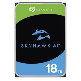 Seagate ST18000VE002 18TB Skyhawk AI 256MB 7200rpm 3.5 SATA 3.0 Güvenlik Harddisk