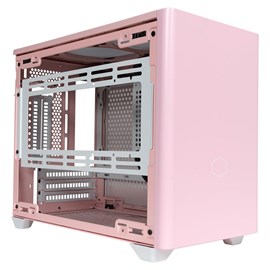 CM MasterBox NR200P Pembe Tempered Glass Mini-ITX, SFX PSU Destekli Bilgisayar Kasası MCB-NR200P-QCNN-S00