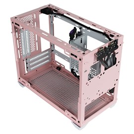 CM MasterBox NR200P Pembe Tempered Glass Mini-ITX, SFX PSU Destekli Bilgisayar Kasası MCB-NR200P-QCNN-S00