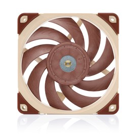 NOCTUA NF-A12X25 FLX 120mm 2000-1350rpm, 60.09cfm max, 22.6db max Krem-Bordo Kasa fanı