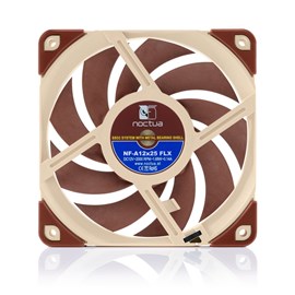 NOCTUA NF-A12X25 FLX 120mm 2000-1350rpm, 60.09cfm max, 22.6db max Krem-Bordo Kasa fanı