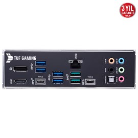 ASUS TUF GAMING Z690-PLUS D4 5333MHz(OC) DDR4 Soket 1700 M.2 HDMI DP ATX Anakart