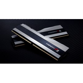GSKILL F5-6000U3636E16GX2-TZ5RS Trident Z5 RGB Silver DDR5-6000Mhz CL36 32GB (2X16GB) DUAL (36-36-36-76) 1.3V