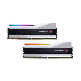 GSKILL F5-6000U4040E16GX2-TZ5RS Trident Z5 RGB Silver DDR5-6000Mhz CL40 32GB (2X16GB) DUAL (40-40-40-76) 1.3V