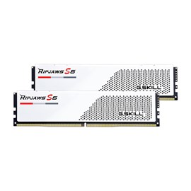 GSKILL F5-5600U3636C16GX2-RS5W Ripjaws S5 Beyaz DDR5-5600Mhz CL36 32GB (2X16GB) DUAL (36-36-36-76) 1.2V