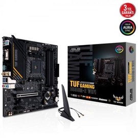 Asus TUF Gaming B550M-E WIFI AMD B550 Soket AM4 DDR4 4600(OC)MHz mATX Anakart