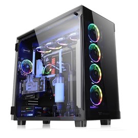 Thermaltake CA-1I9-00F1WN-00 View 91 Tempered Glass RGB Edition XL-ATX Super Tower Kasa 