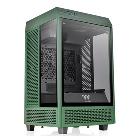 Thermaltake The Tower 100 Racing Green Tempered Glass USB 3.2 Mini ITX Yeşil Kasa CA-1R3-00SCWN-00