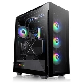 Thermaltake CA-1T4-00M1WN-01 Divider 500 TG ARGB Tempered Glass USB 3.2 Mid Tower Siyah Kasa