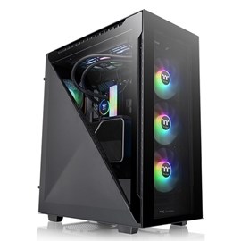 Thermaltake CA-1T4-00M1WN-01 Divider 500 TG ARGB Tempered Glass USB 3.2 Mid Tower Siyah Kasa