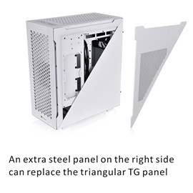 Thermaltake CA-1T4-00M6WN-02 Divider 500 TG Air Snow Tempered Glass USB 3.2 ATX Mid Tower Beyaz Kasa