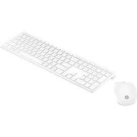 HP Pavilion 800 4CF00AA Kablosuz İnce Sessiz Türkçe Klavye Mouse Kombo Set Beyaz