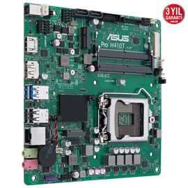 Asus Pro H410T/CSM Intel H410 2933 MHz DDR4 Soket 1200 Mini ITX Anakart