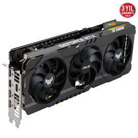 Asus NVIDIA GeForce RTX 3060 TUF Gaming V2 OC LHR TUF-RTX3060-O12G-V2-GAMING 12 GB GDDR6 192 Bit Ekran Kartı