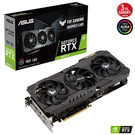 Asus NVIDIA GeForce RTX 3070 Ti TUF Gaming TUF-RTX3070TI-8G-GAMING 8 GB GDDR6X 256 Bit Ekran Kartı
