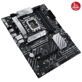 Asus Prime B660-Plus D4 Intel B660 Soket 1700 DDR4 5066(OC)MHz ATX Anakart 