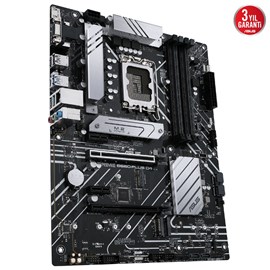 Asus Prime B660-Plus D4 Intel B660 Soket 1700 DDR4 5066(OC)MHz ATX Anakart 