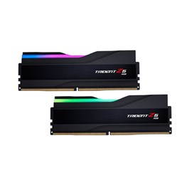 GSKILL Trident Z5 RGB Siyah F5-6000J3040F16GX2-TZ5RK DDR5-6000Mhz CL30 32GB (2x16GB) DUAL (30-40-40-96) 1.35V