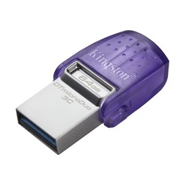 Kingston Data Traveler MicroDuo 3C DTDUO3CG3/64GB 64 GB USB 3.2 Gen 1 Flash Bellek