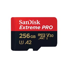 SANDISK  EXTREME PRO 256GB MICRO SD 200MB/S SDSQXCD-256G-GN6MA 