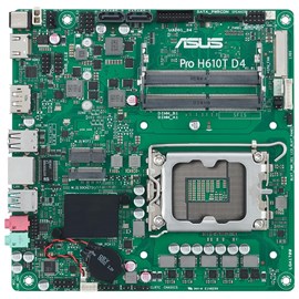 Asus Pro H610T D4-CSM Intel H610 3200 MHz DDR4 Soket 1700 Mini ITX Anakart
