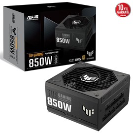 ASUS TUF GAMING-850G 80+ GOLD 850W TAM MODÜLER ATX 3.1 UYUMLU 10 YIL GARANTİ
