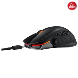 Asus ROG Chakram X ORIGIN RGB 8000 Hz Kablolu-Kablosuz 2.4 GHz-Bluetooth 36000 dpi Gaming Mouse