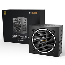 Be Quiet! Pure Power 12M 1200W 80+ Gold Tam Modüler Güç Kaynağı - BN346