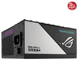 ASUS ROG LOKI SFX-L 1200W TITANIUM MODÜLER ATX 3.1 UYUMLU ARGB FAN PCIe 5.0 10 YIL GARANTI