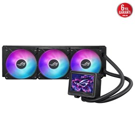 ASUS ROG RYUJIN III 360 ARGB EXTREME SIVI SOĞUTUCU, ARGB FANLAR, 3.5" LCD DONANIM TAKİBİ VE ÖZEL GIFLER 6 YIL GARANTİ